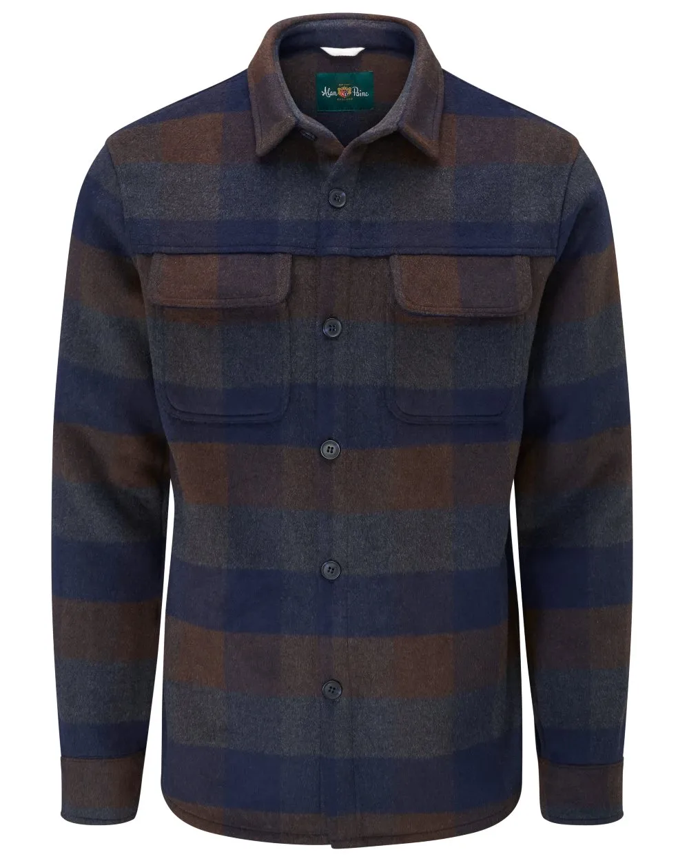 Alan Paine Mens Ripley Plaid Shacket