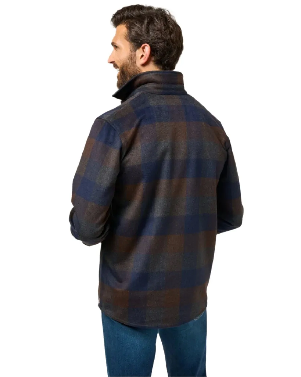 Alan Paine Mens Ripley Plaid Shacket