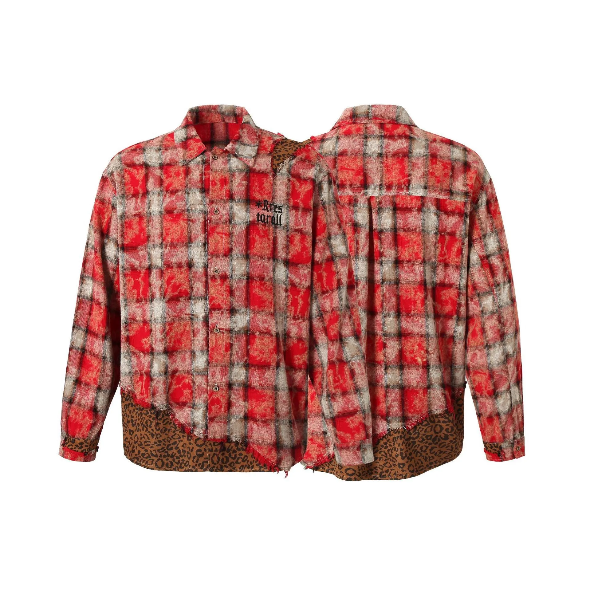 American Retro Plaid Shirts