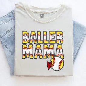 Baller Mama | Baseball & Softball Mama Shirt