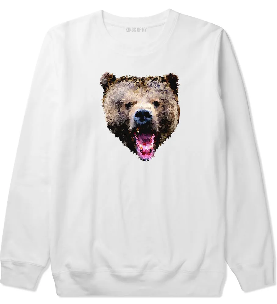 Bear Artwork Crewneck Sweatshirt