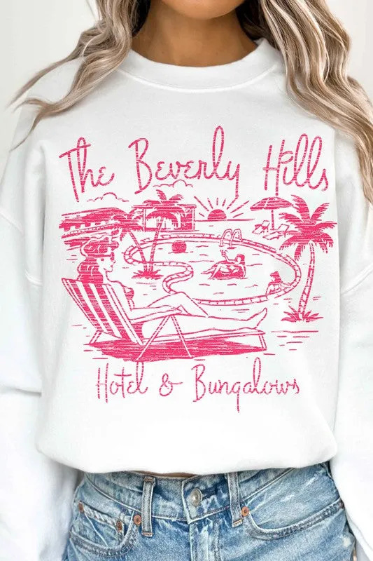 BEVERLY HILLS OVERSIZED SWEATSHIRT