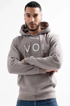 Brooklands Fleece Hoodie - Metal Grey