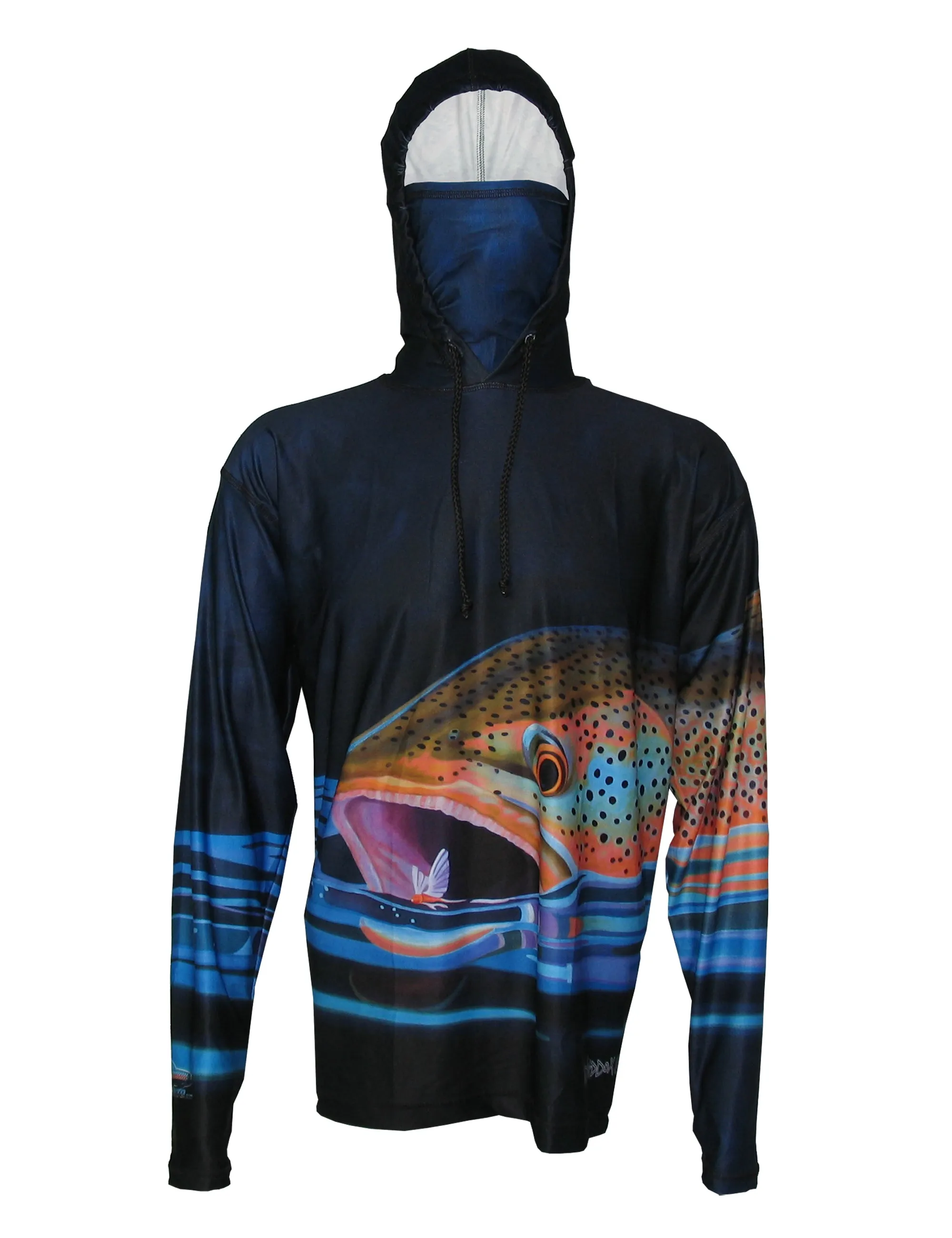 Brown Snack Graphic Fishing Hoodie