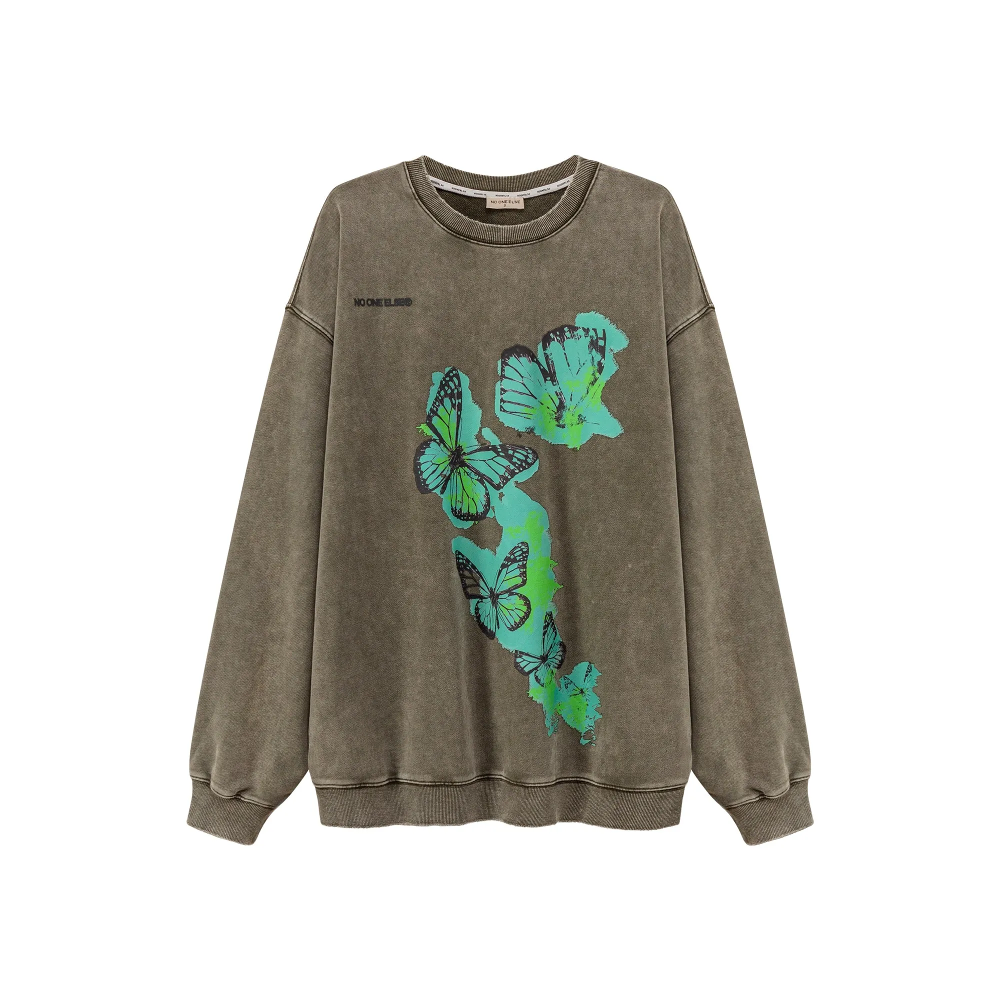 Butterflies Oversized Sweatshirt