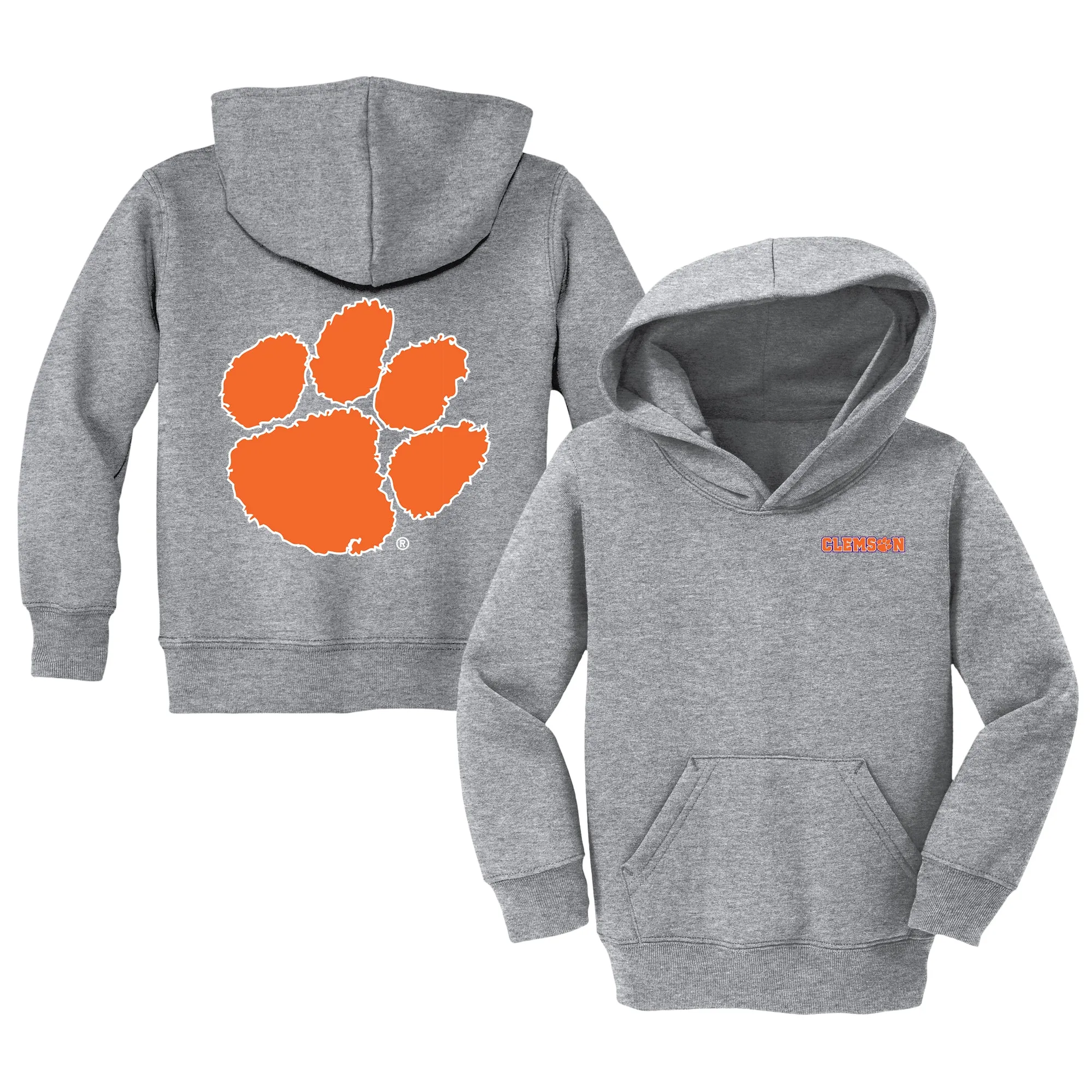 Clemson Tigers Logo Toddler Pullover Sweatshirt