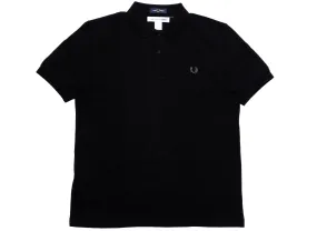 Comme des Garçons SHIRT x Fred Perry Energy is Freedom Polo Shirt in Black xld