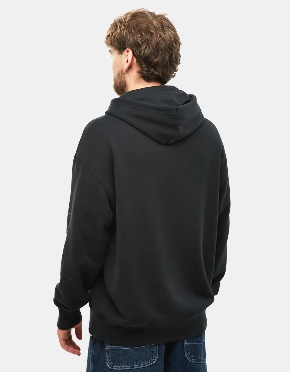 Converse Cons Premium Loose-Fit Pullover Hoodie - Converse Black