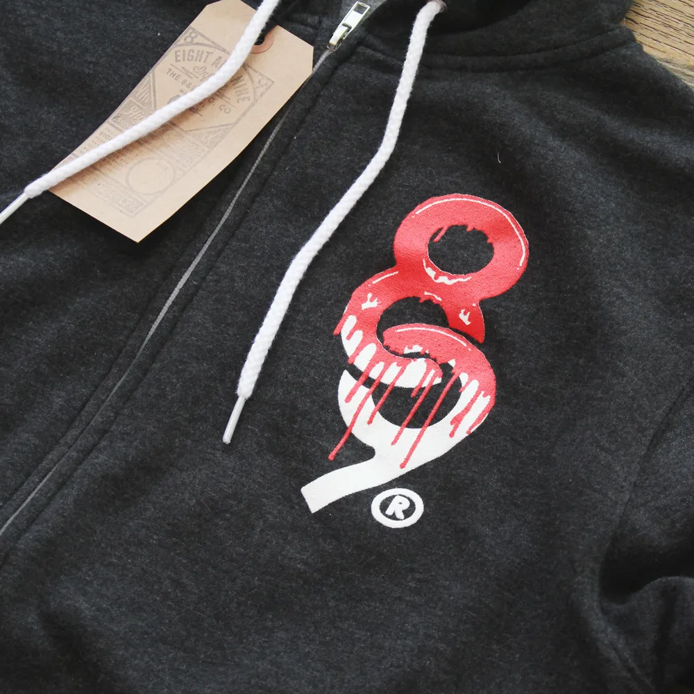 Drip Keys Bred Zip Up Hoodie