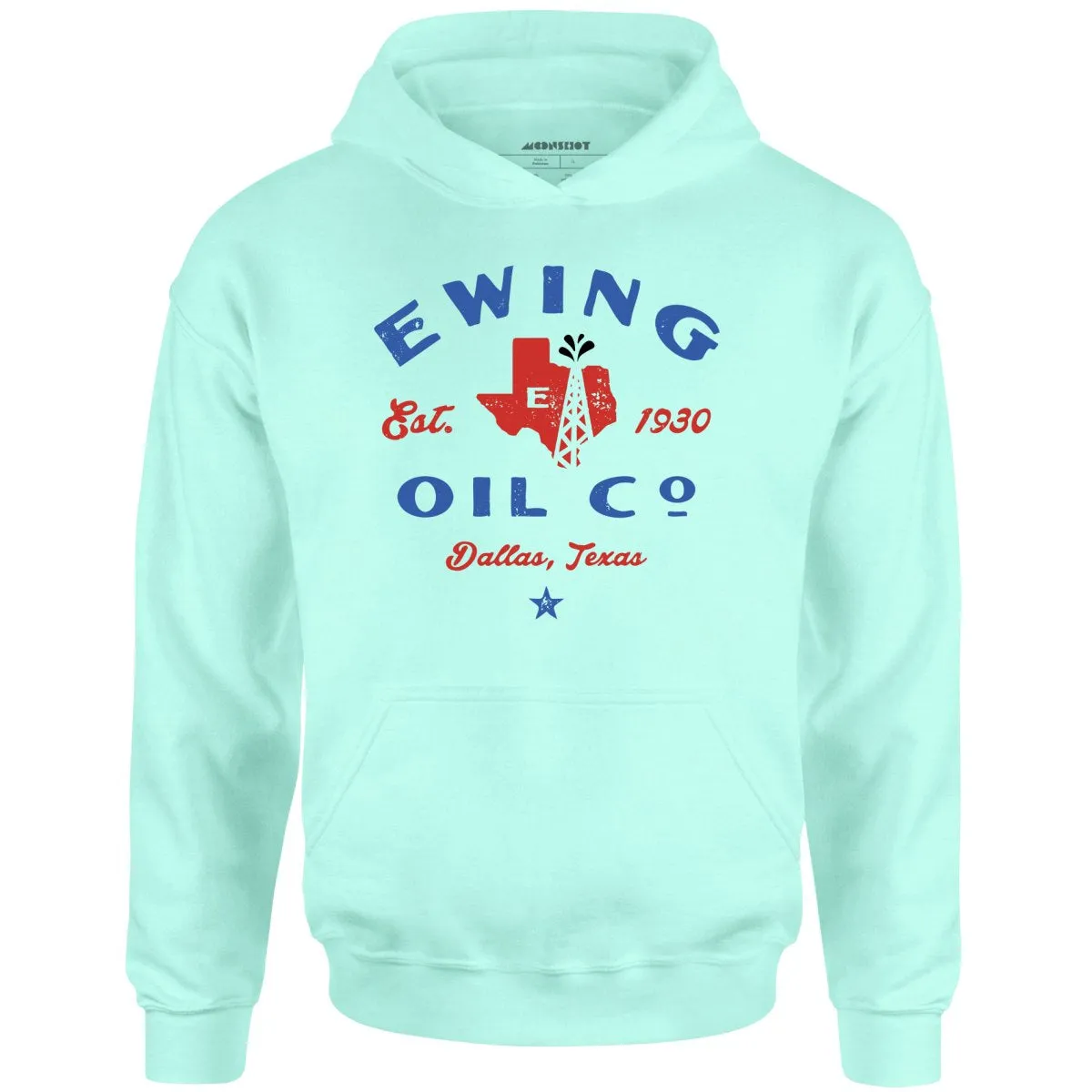 Ewing Oil Co - Dallas, Texas - Unisex Hoodie