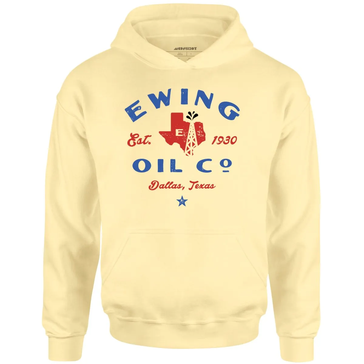 Ewing Oil Co - Dallas, Texas - Unisex Hoodie