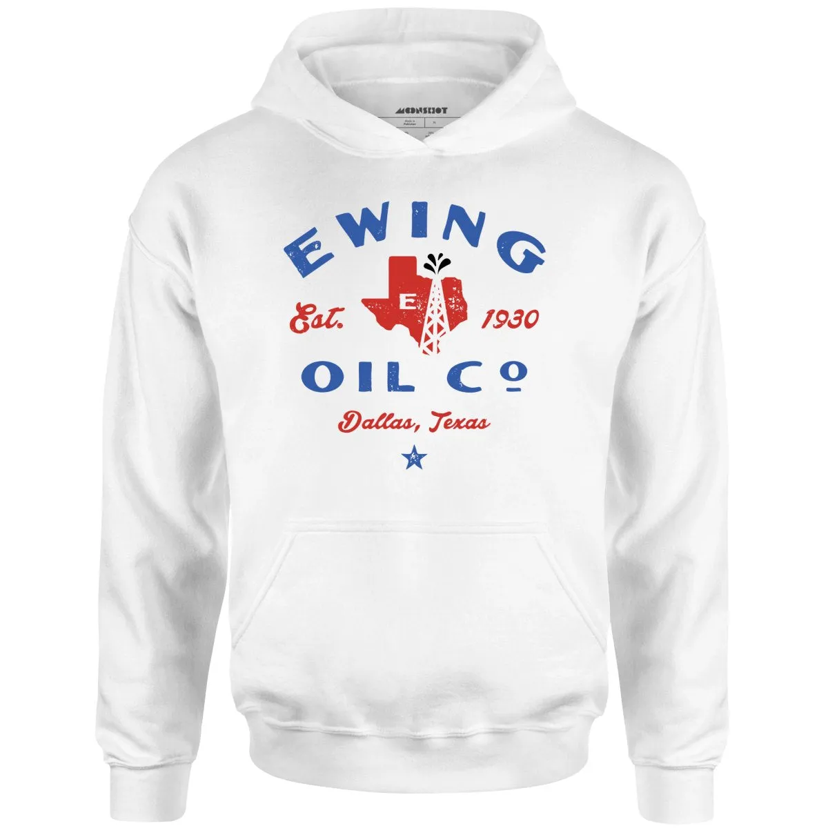 Ewing Oil Co - Dallas, Texas - Unisex Hoodie