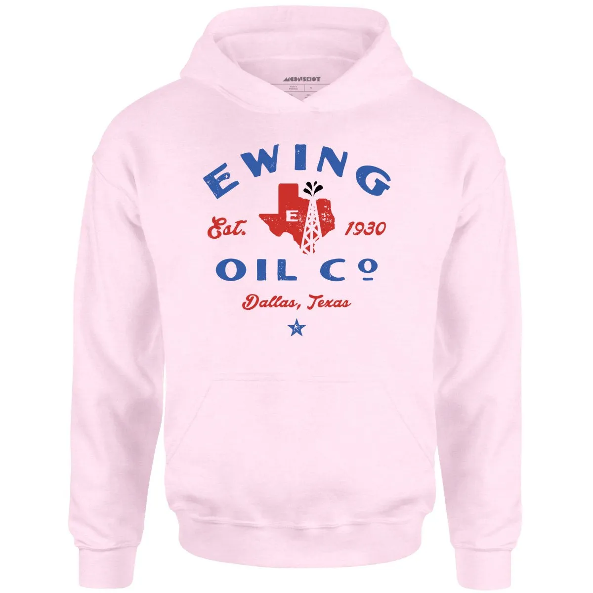 Ewing Oil Co - Dallas, Texas - Unisex Hoodie