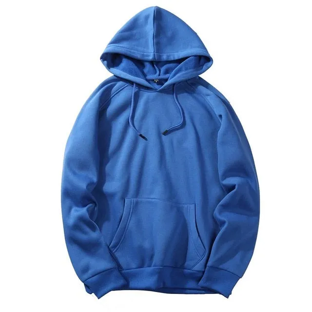 Fashion Hoodies Male Large Size Warm Fleece Coat