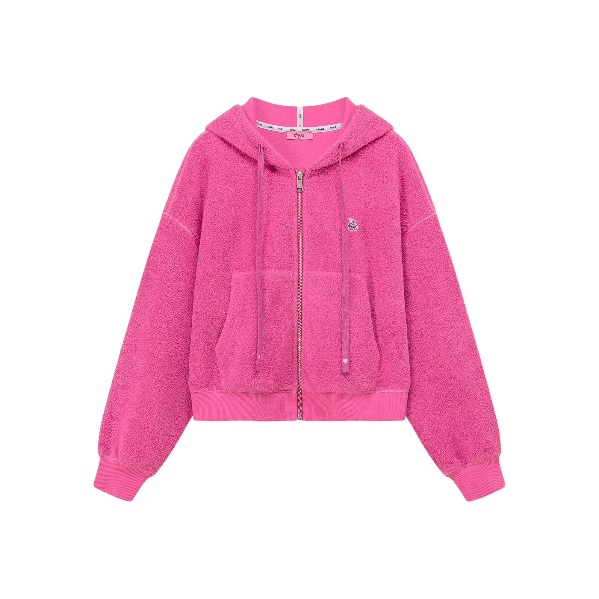 Fleece Hooded Zip-Up