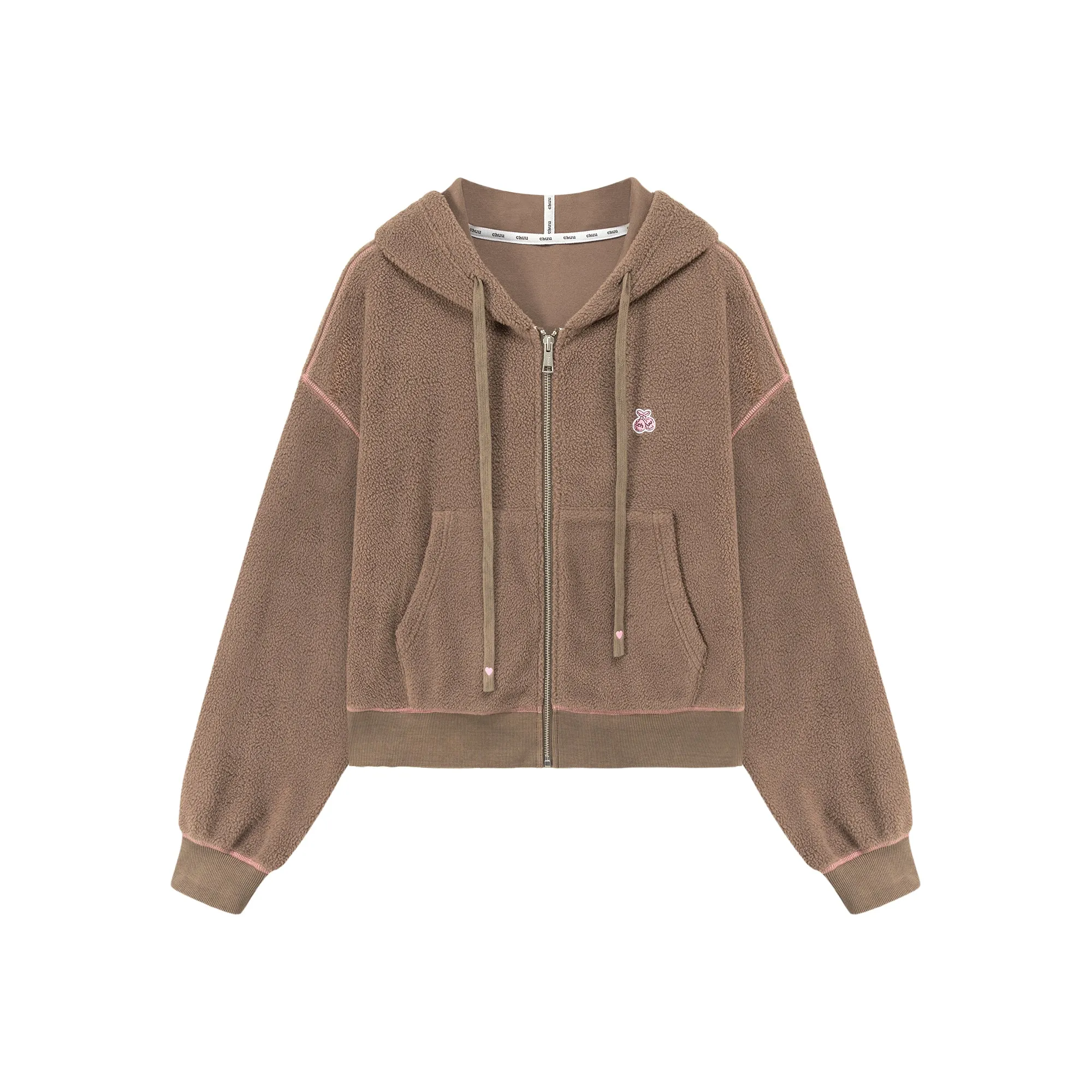 Fleece Hooded Zip-Up