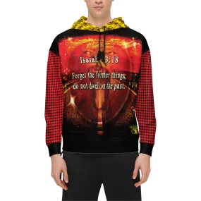 Forget The Past Men’s Designer Relaxed Fit Pullover Hoodie