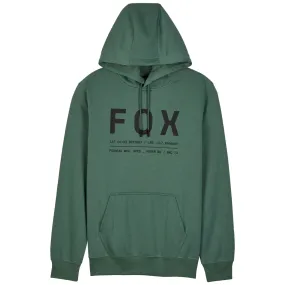 Fox Racing  Mens Non Stop Fleece Pullover Hoodie Long Sleeve Comfort Hunter Green