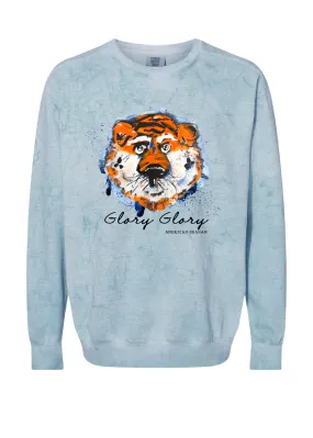 Glory Glory Tigers in Light Blue