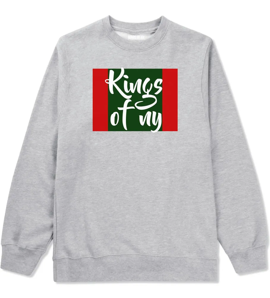 Green Red Banner Logo Crewneck Sweatshirt