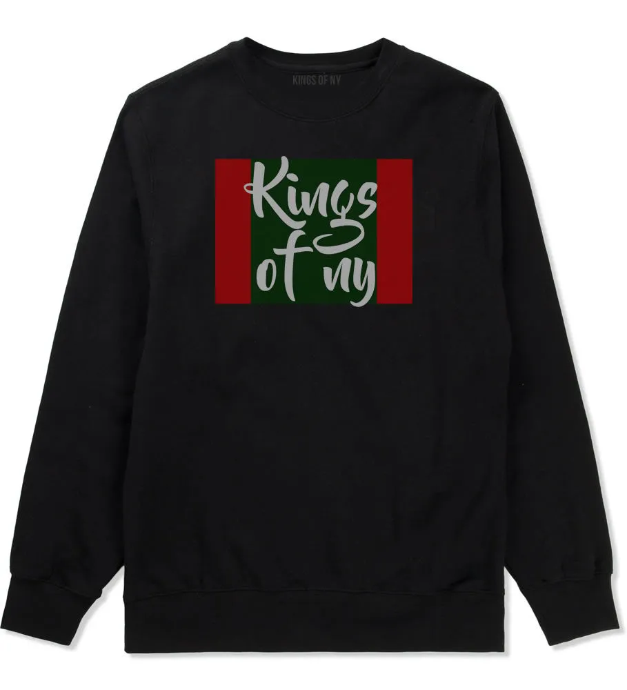 Green Red Banner Logo Crewneck Sweatshirt