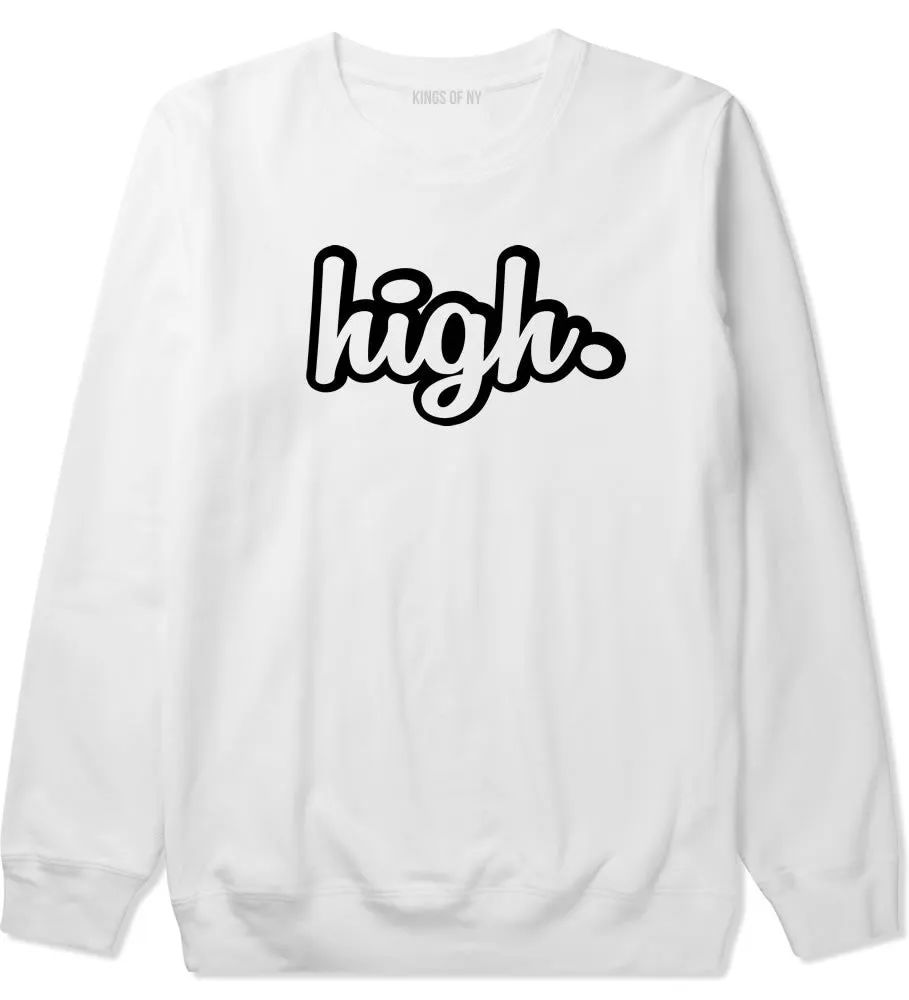 High Outline Weed Crewneck Sweatshirt