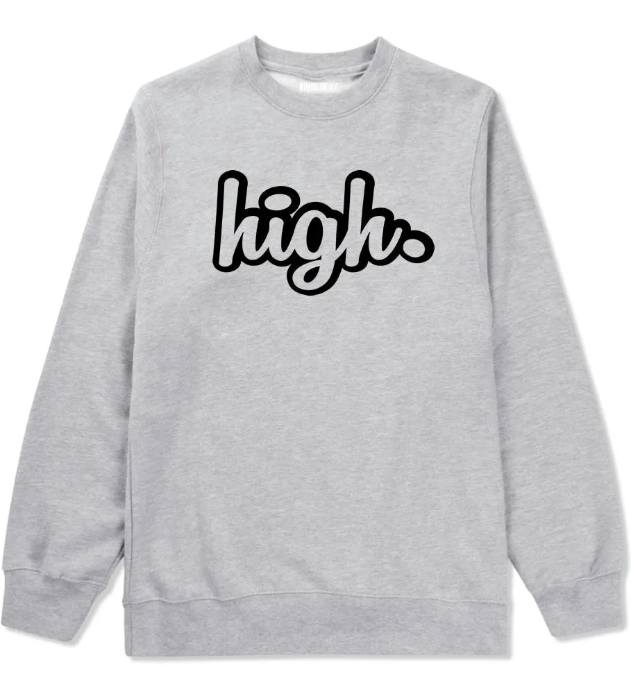 High Outline Weed Crewneck Sweatshirt