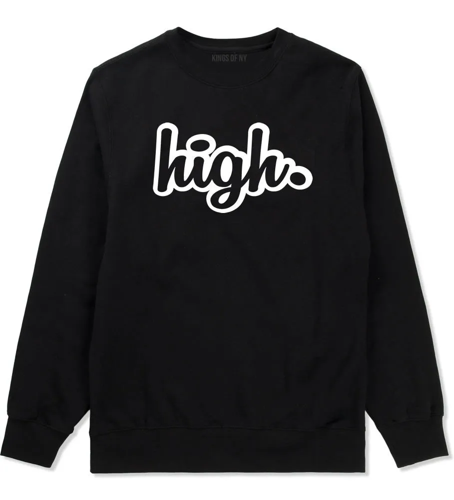 High Outline Weed Crewneck Sweatshirt