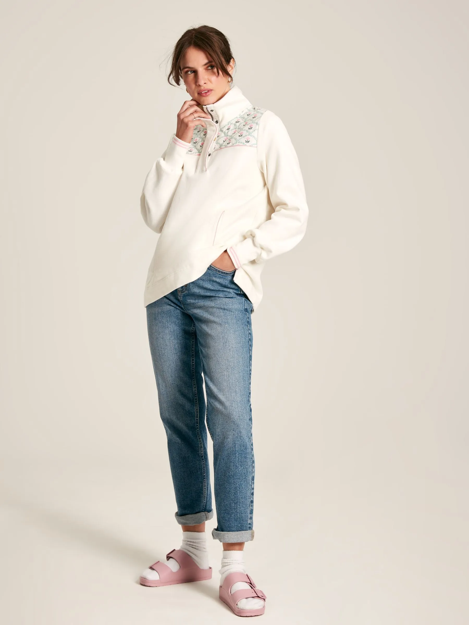 Joules Burnham Jersey Relaxed Fit Sweatshirt