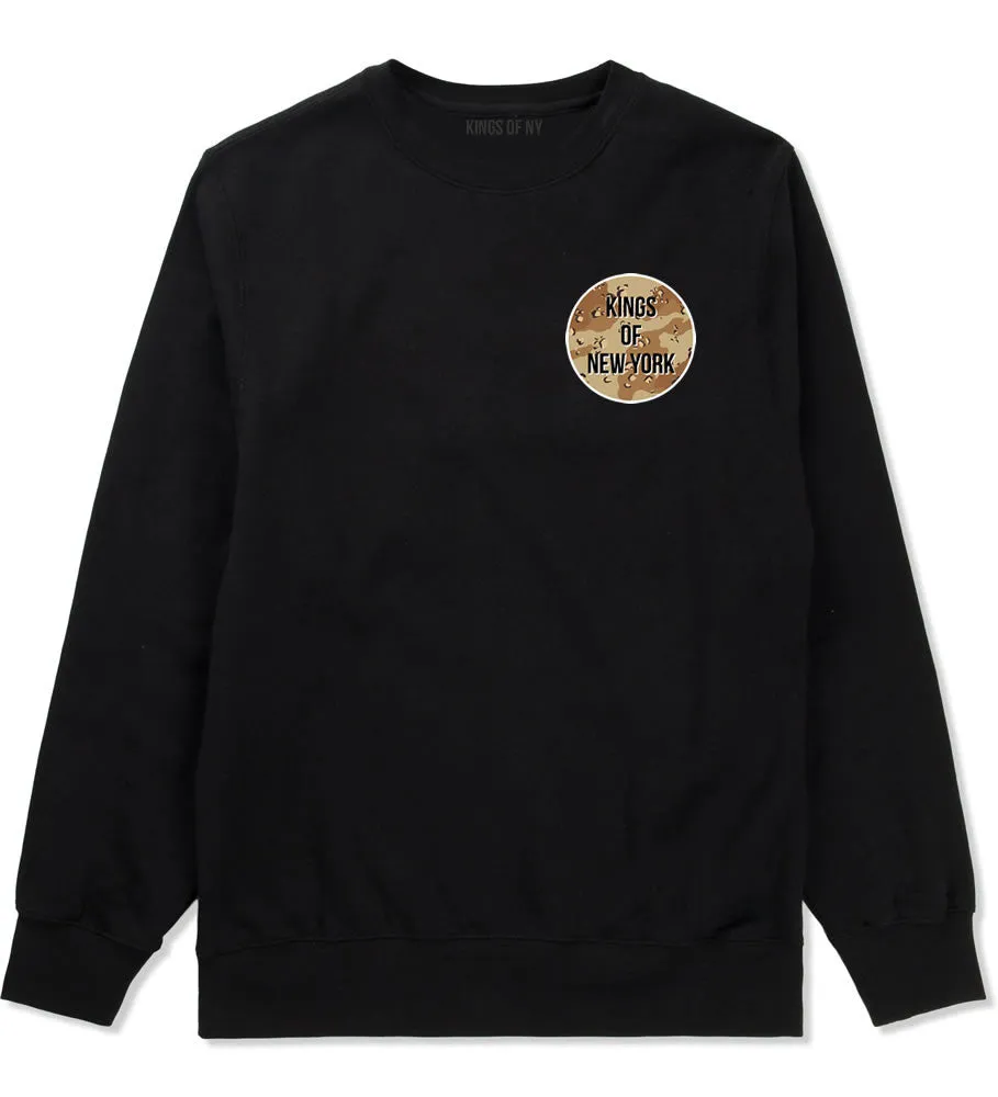 Kings Of NY ARMY Desert Camo Crewneck Sweatshirt