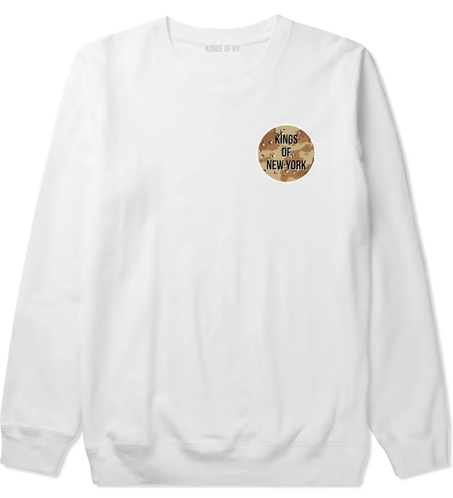 Kings Of NY ARMY Desert Camo Crewneck Sweatshirt