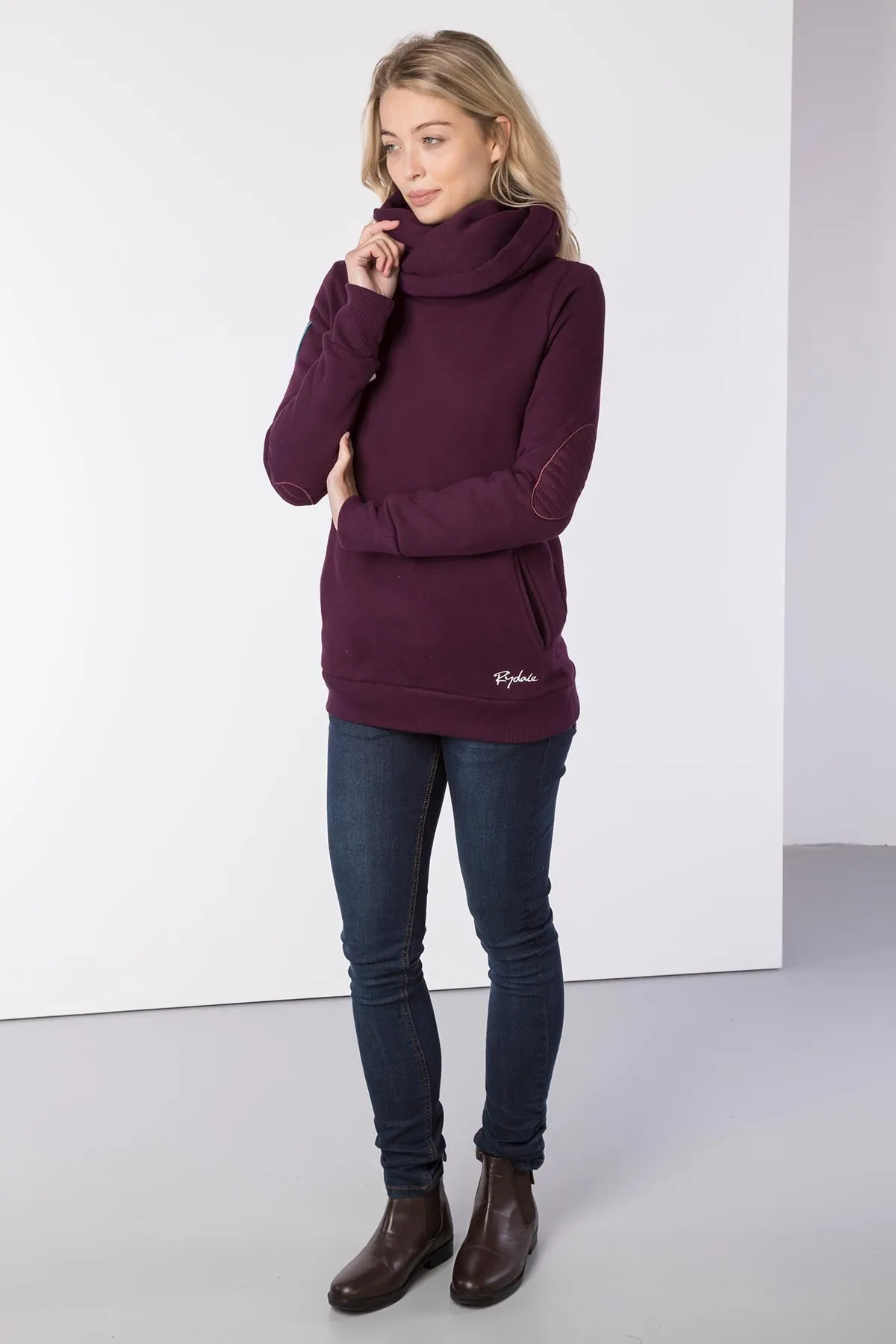 Ladies Cross Neck Hoody with Number