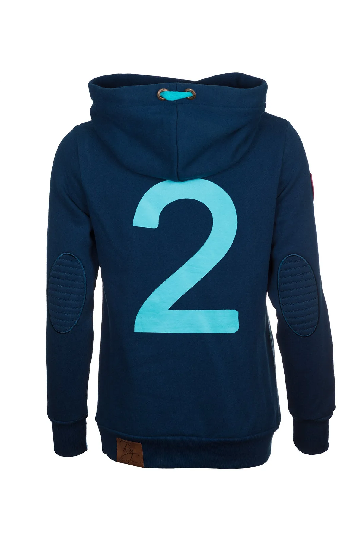 Ladies Cross Neck Hoody with Number