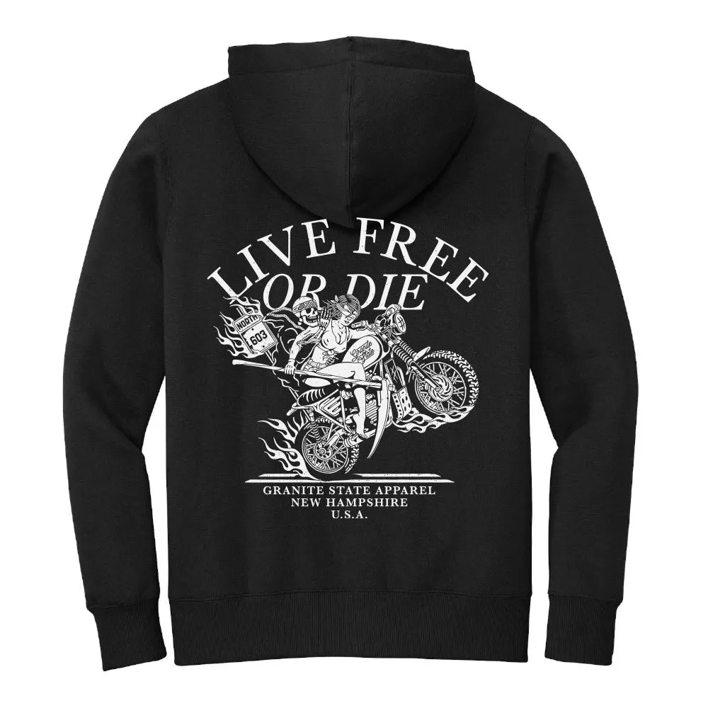 LFOD Biker ZIP-UP- Black