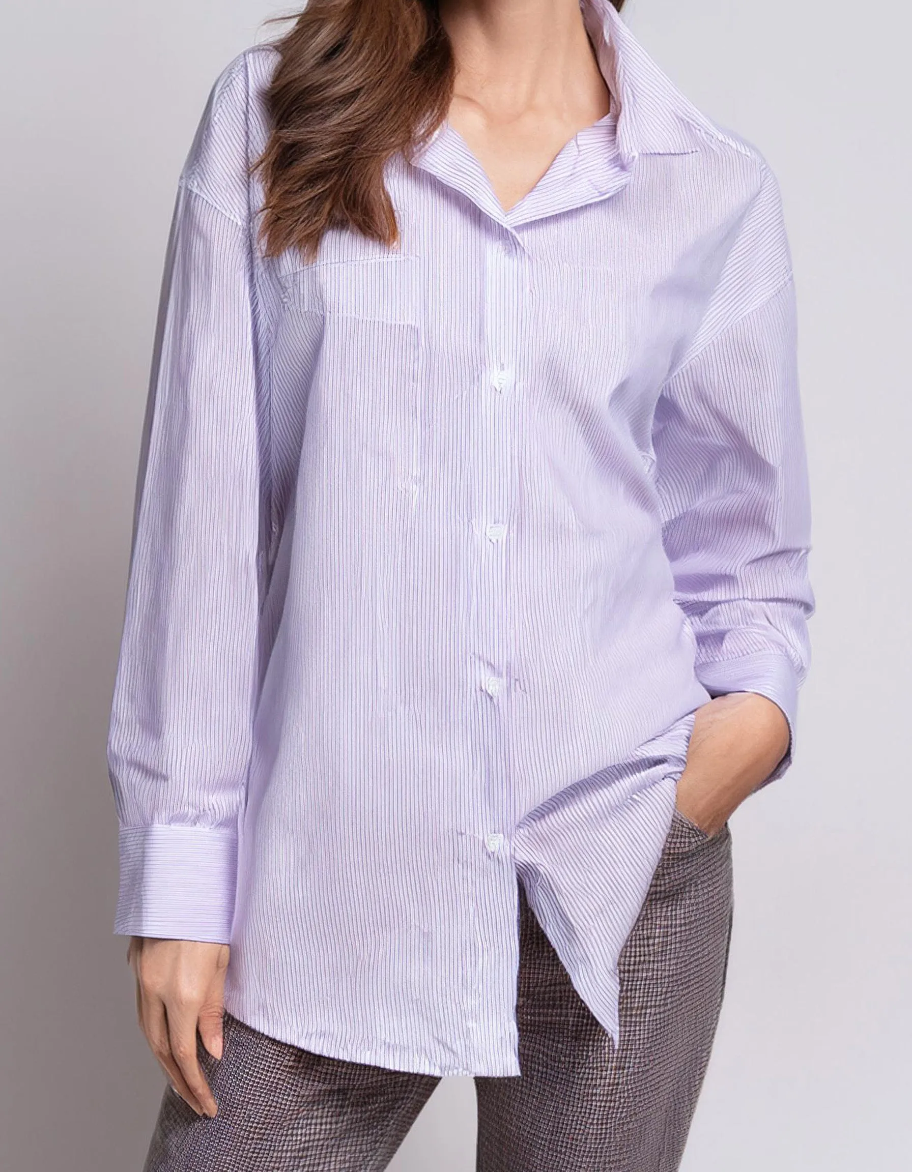 Light Purple Formal Dress Shirt