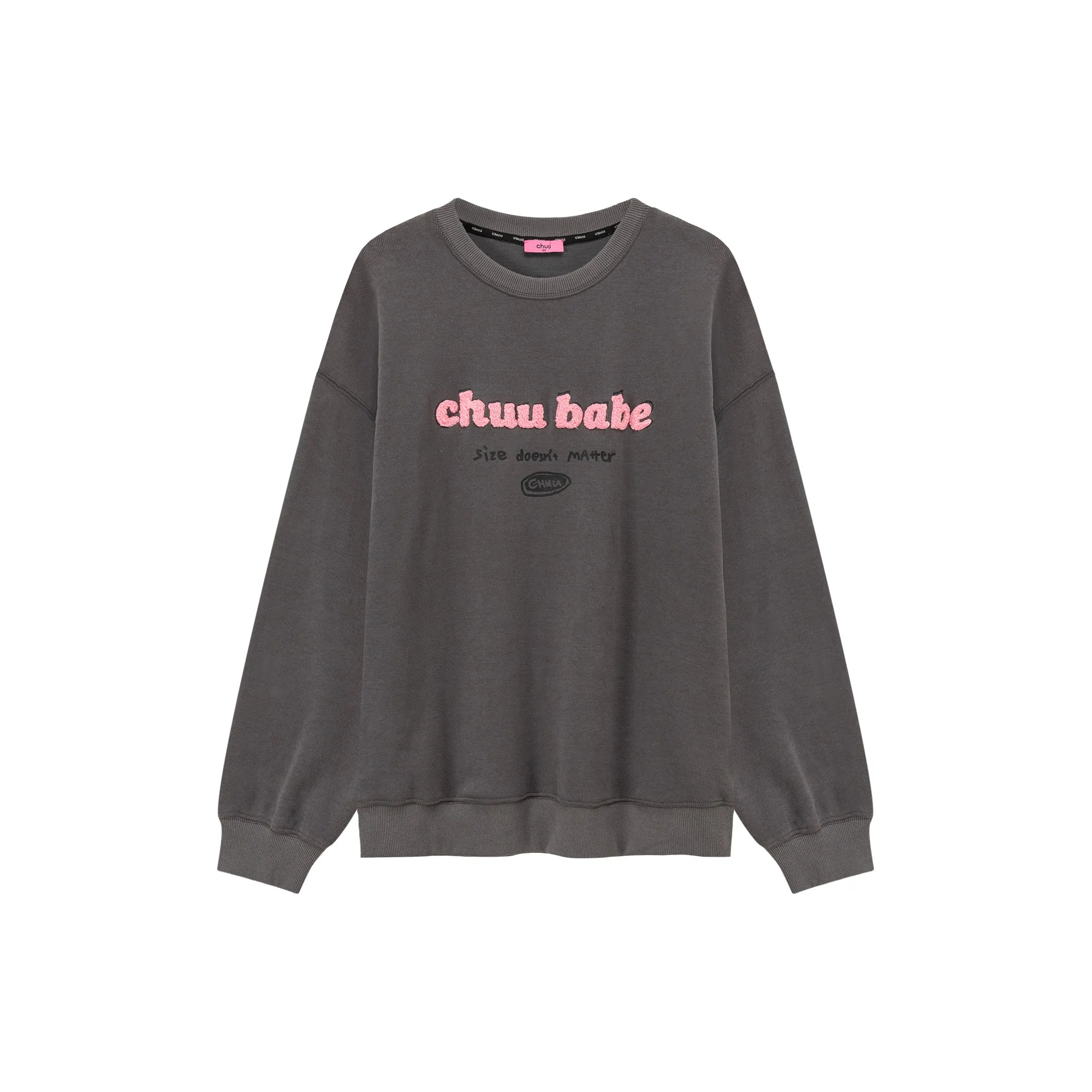 Logo Color Oversized Sweatshirt