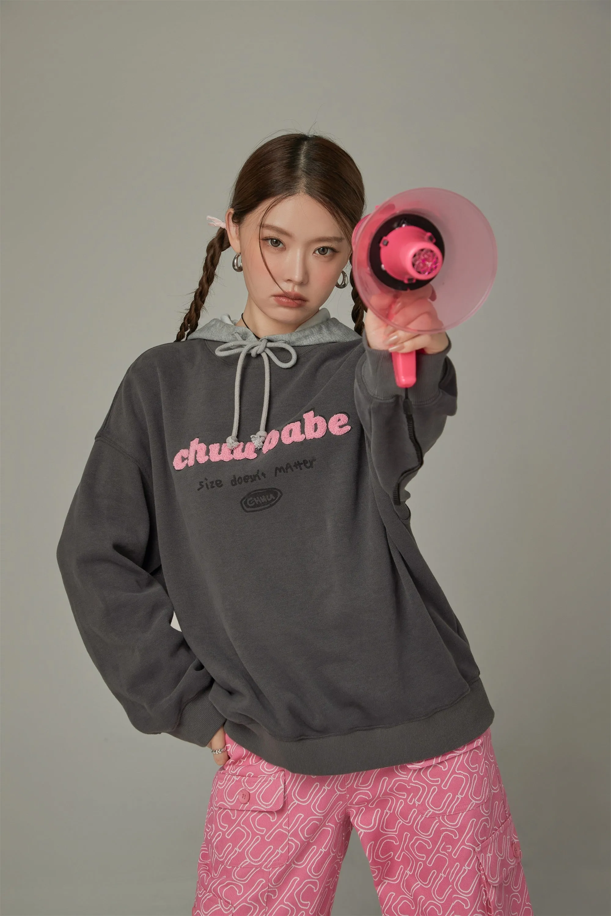 Logo Color Oversized Sweatshirt