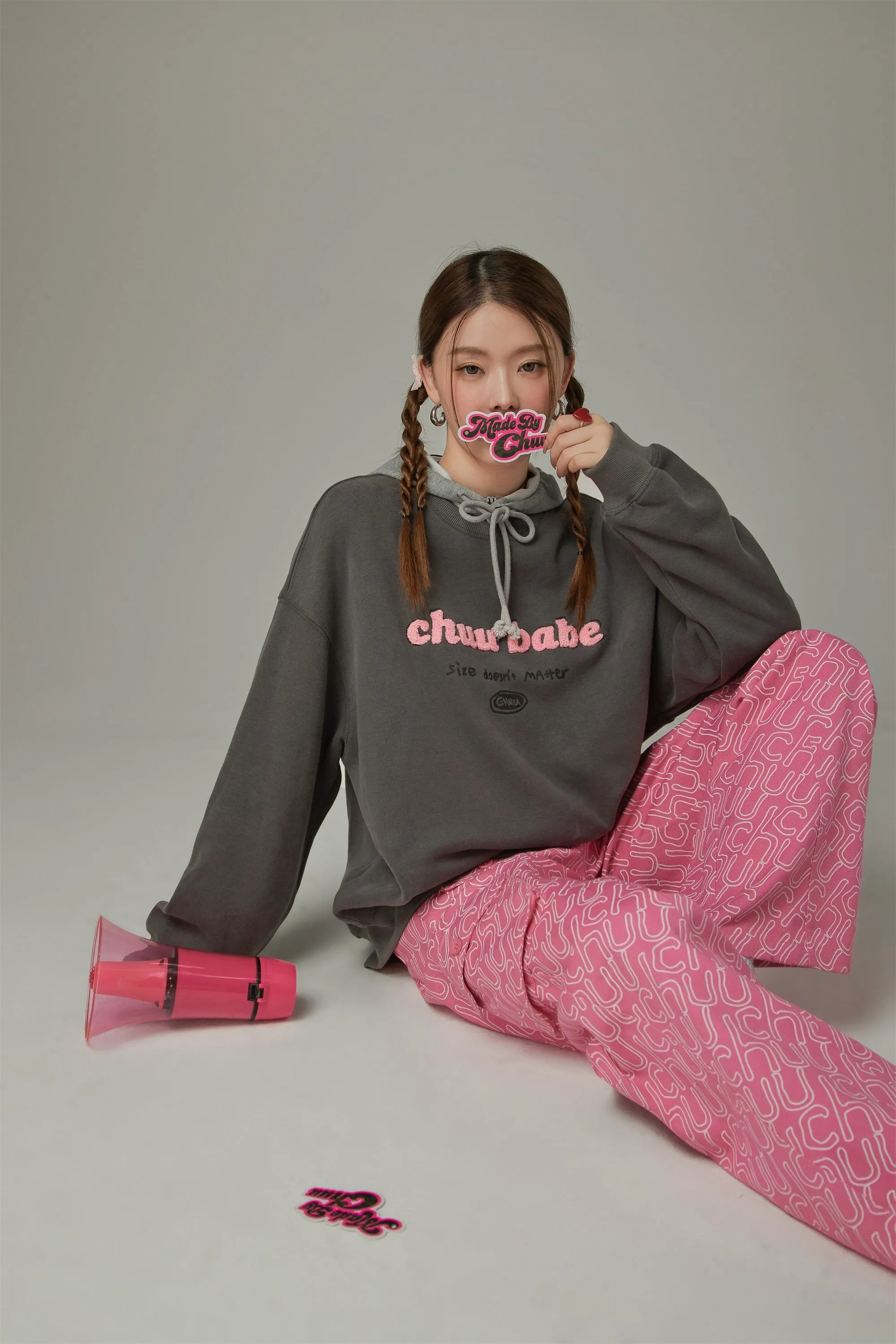 Logo Color Oversized Sweatshirt