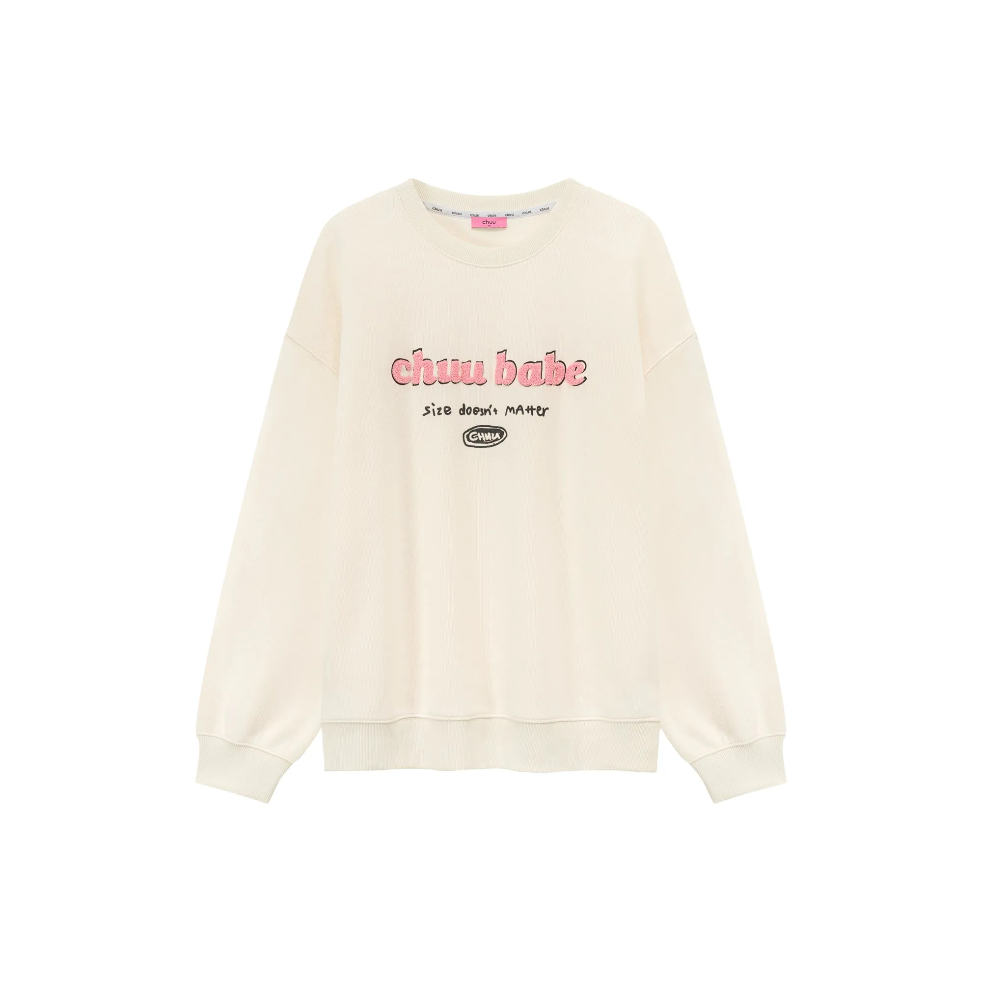 Logo Color Oversized Sweatshirt