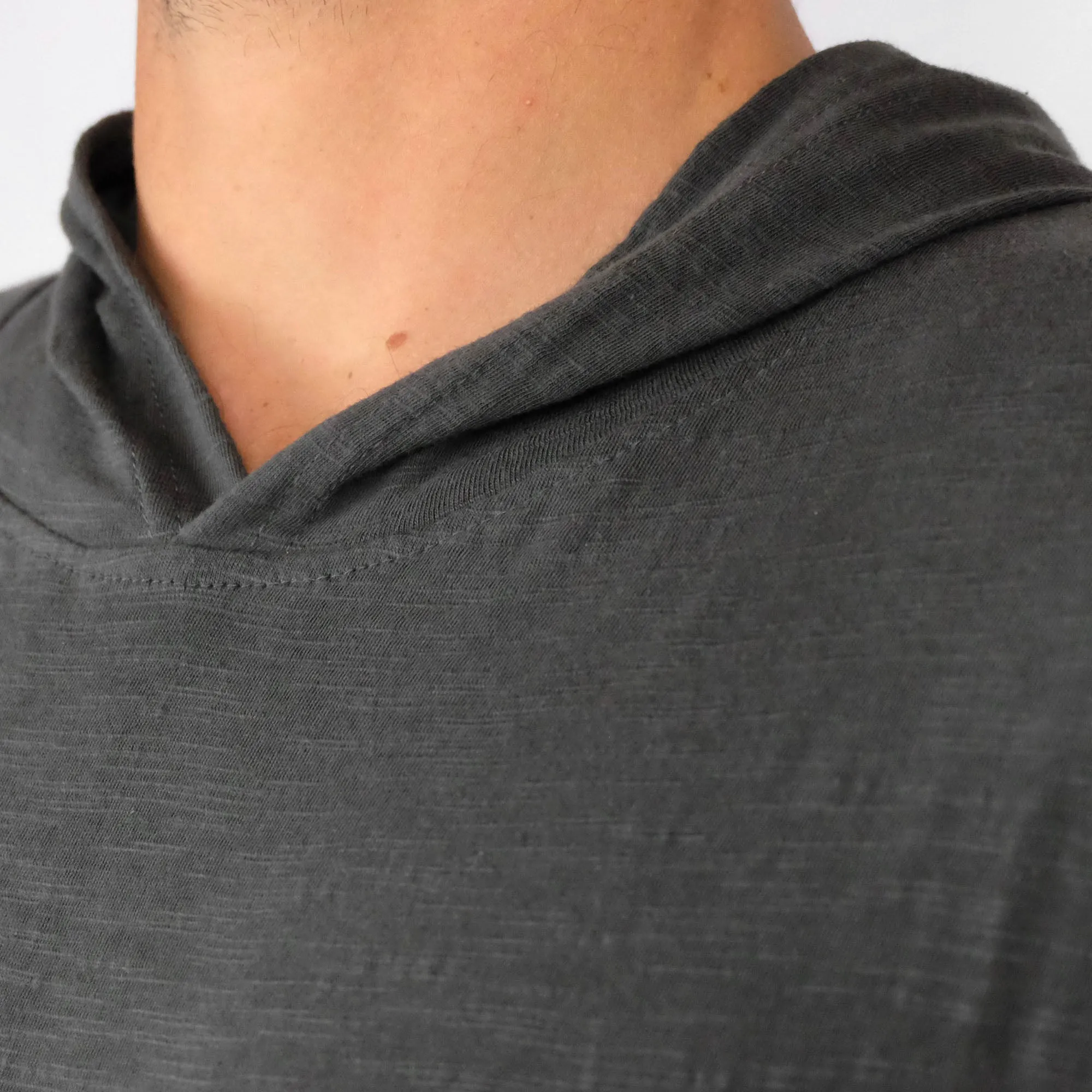 Long Sleeve Hoodie - Gray