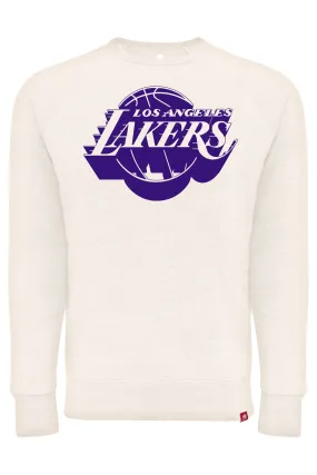 Los Angeles Lakers Retro Sportiqe Harmon Crewneck