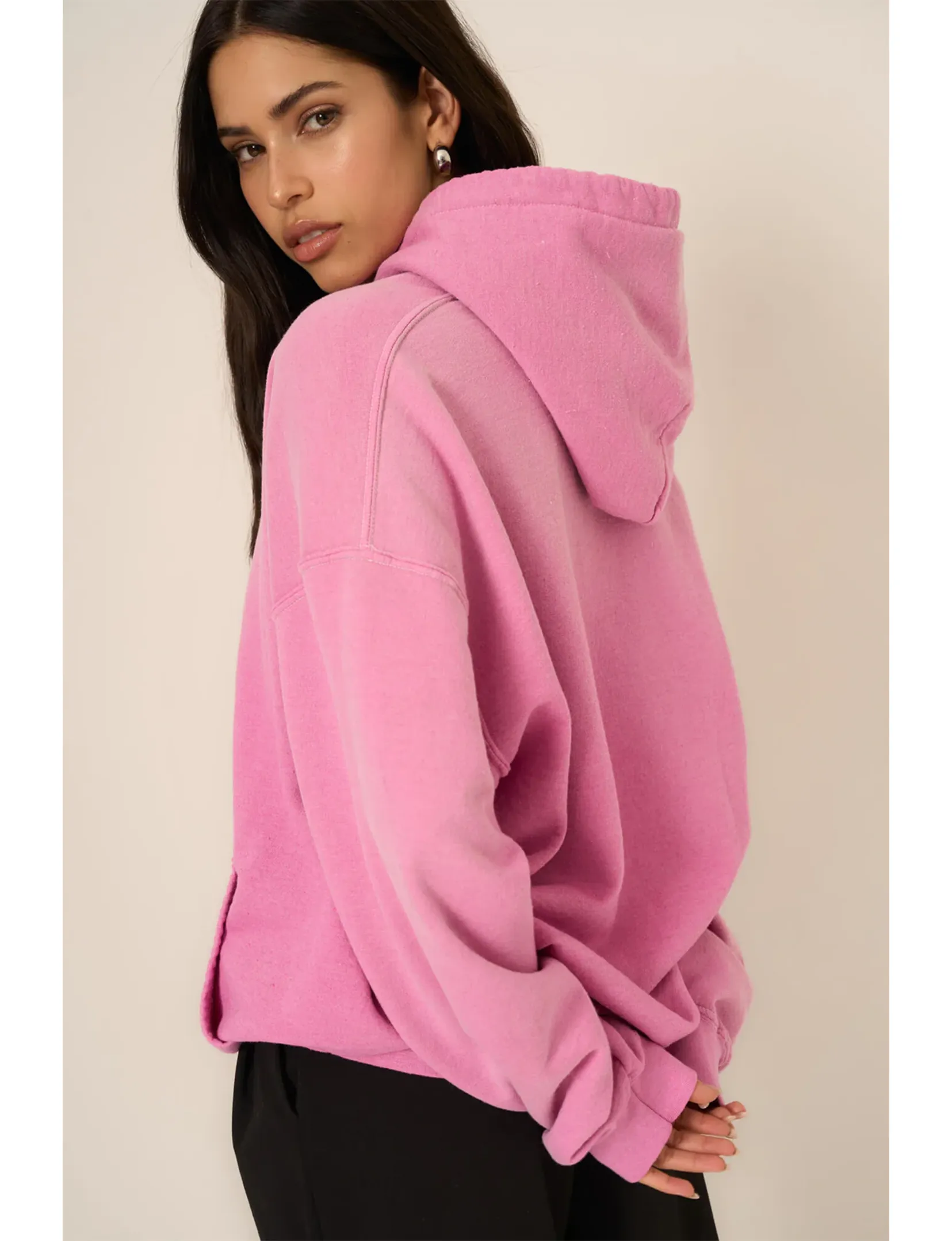 Lowen Sun Hoodie, Faded Rose