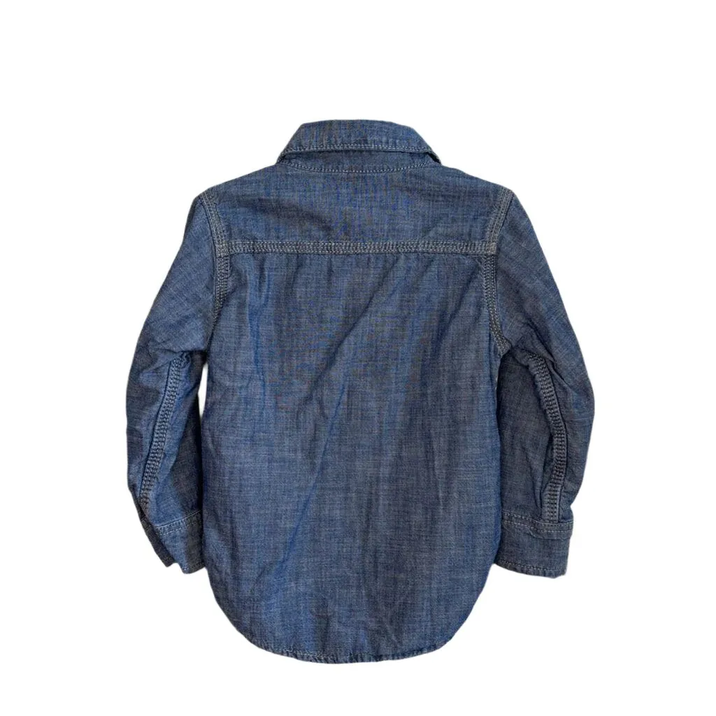 LS Denim Button Up Shirt