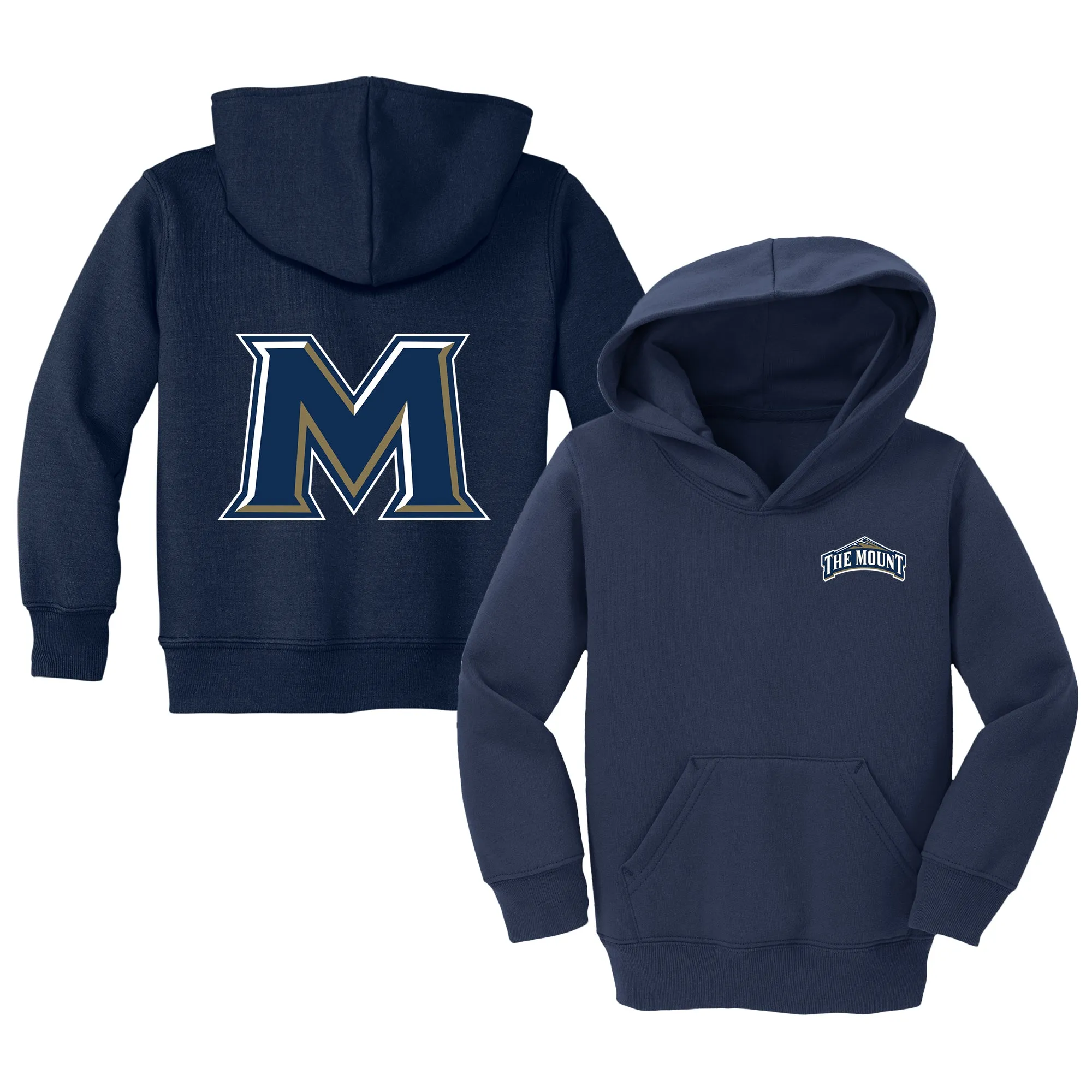 Mount St. Mary's Mountaineers Logo Toddler Pullover Sweatshirt