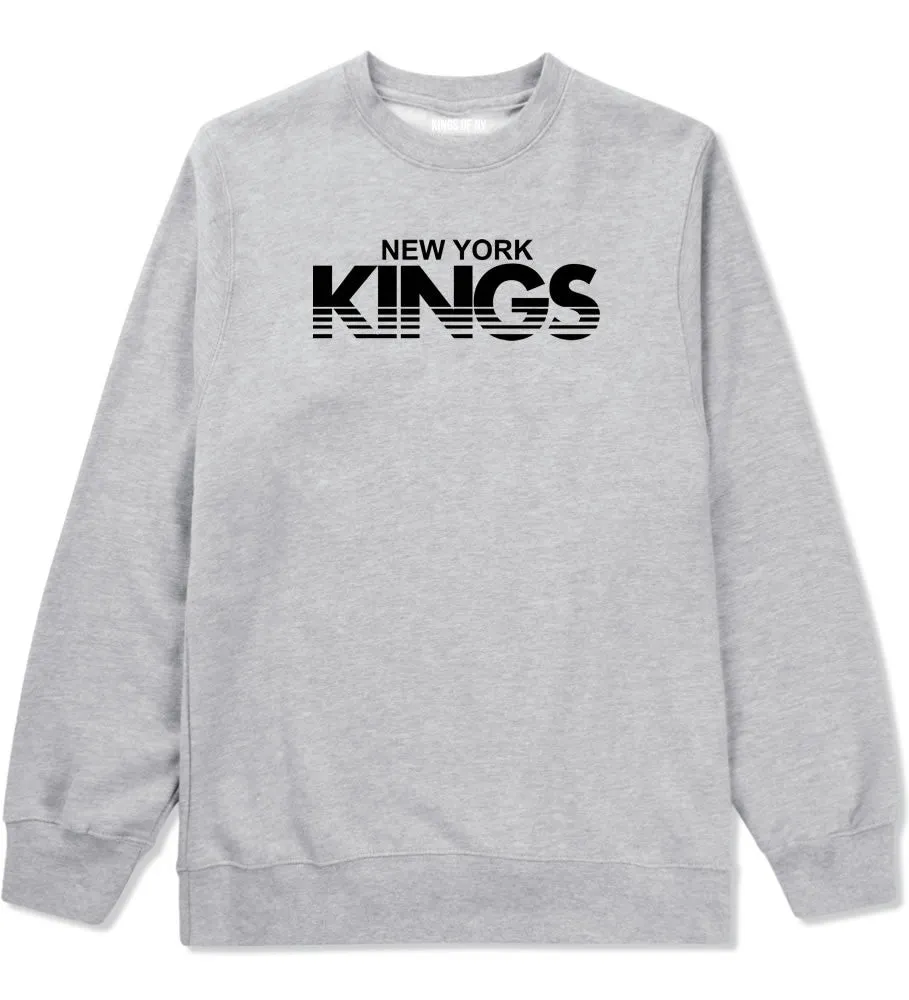 New York Kings Racing Style Crewneck Sweatshirt