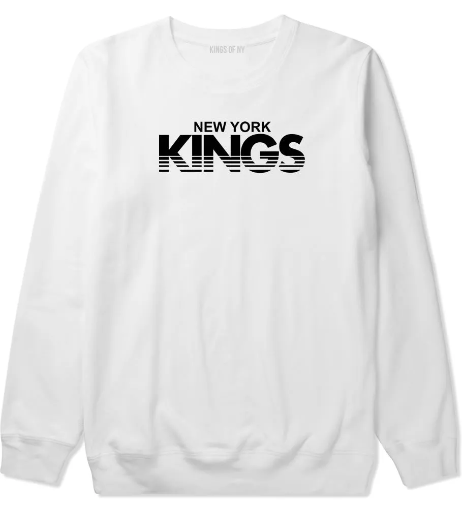 New York Kings Racing Style Crewneck Sweatshirt