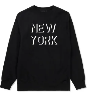 New York Shadow Logo Crewneck Sweatshirt