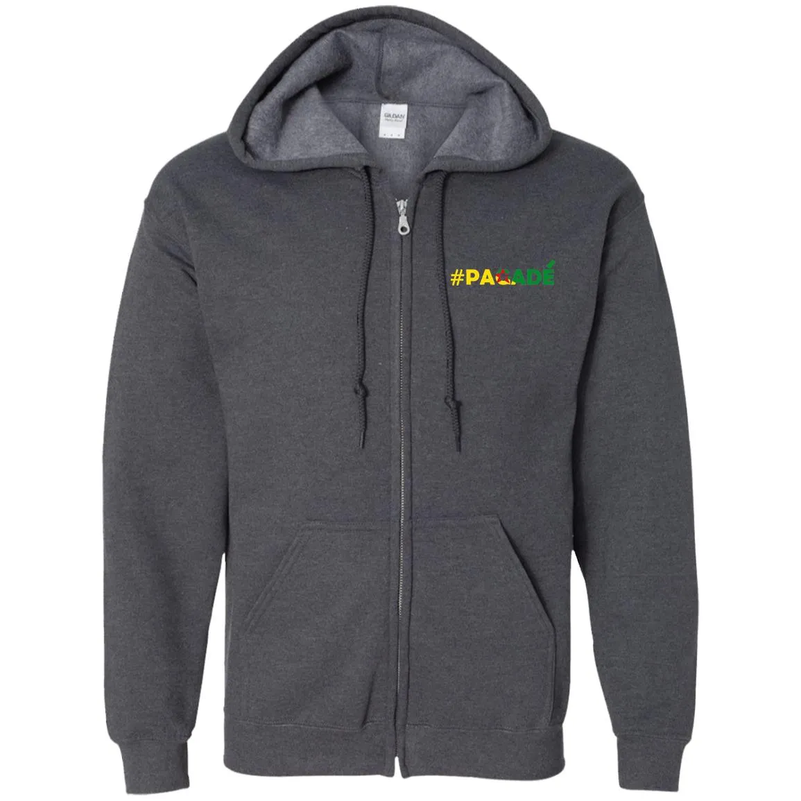 #PAGADE Zip Up Hooded Sweatshirt