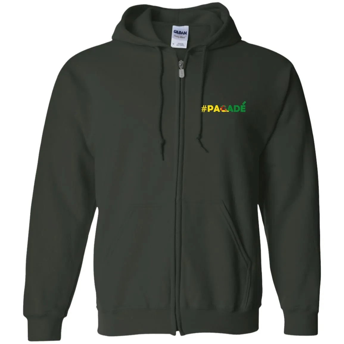 #PAGADE Zip Up Hooded Sweatshirt