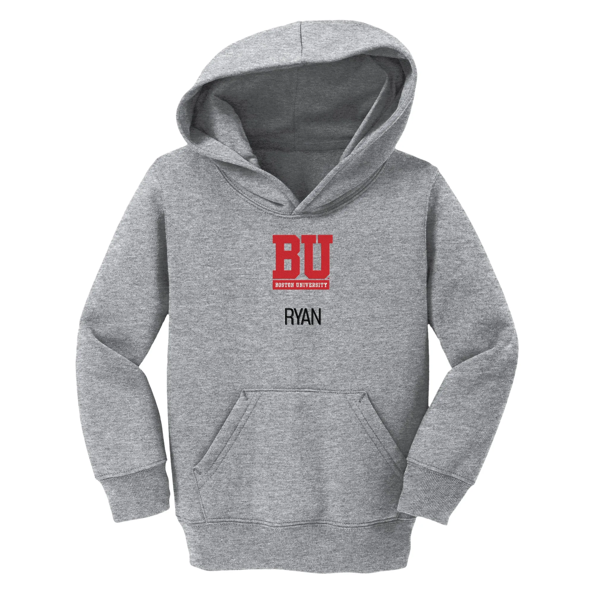 Personalized Boston University Terriers Toddler Pullover Sweatshirt